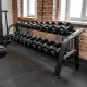 BRONZE GYM BR-1025 Стойка для гантелей (10 пар)