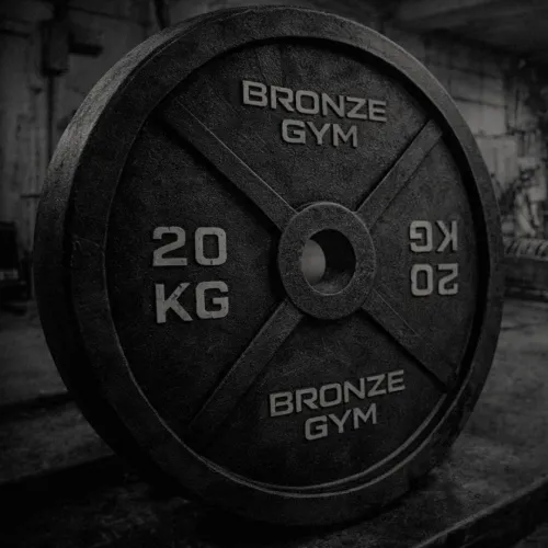Диск олимпийский BRONZE GYM чугунный 25 кг