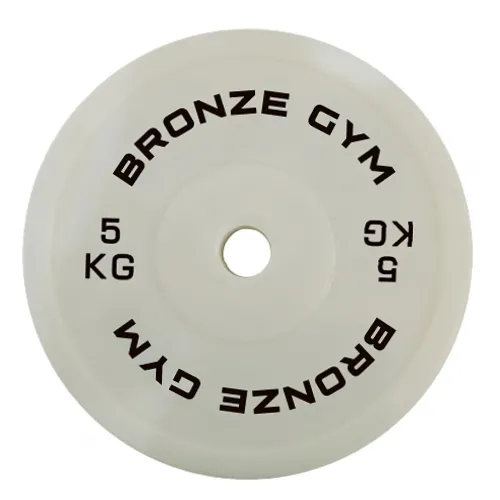 Диск олимпийский BRONZE GYM тренировочный 5 кг