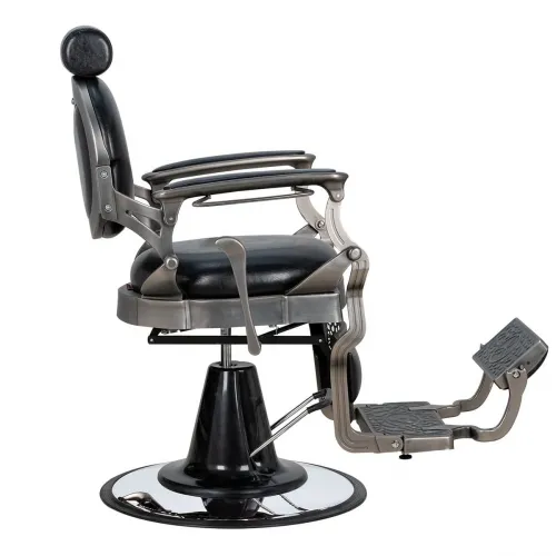 Кресло мужское барбер Ричард каркас спейс грей